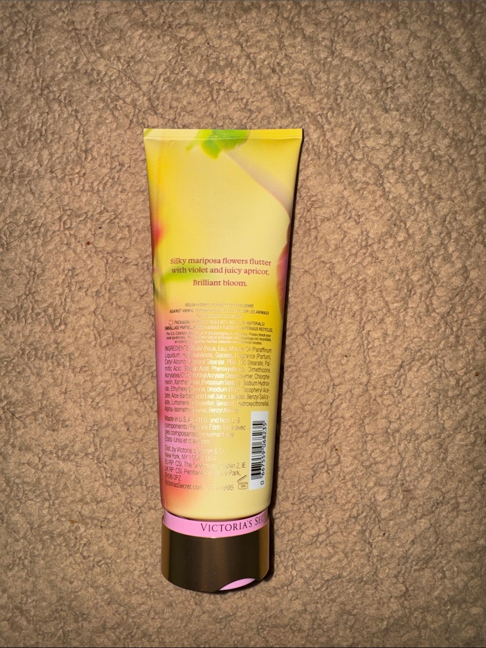 Victoria's Secret Bright Mariposa Apricot Fragrance Lotion - Picture 2 of 2